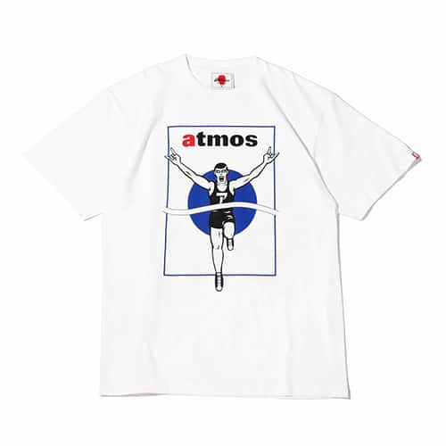 PUNK DRUNKERS × atmos 1等賞TEE WHITE 21FA-I
