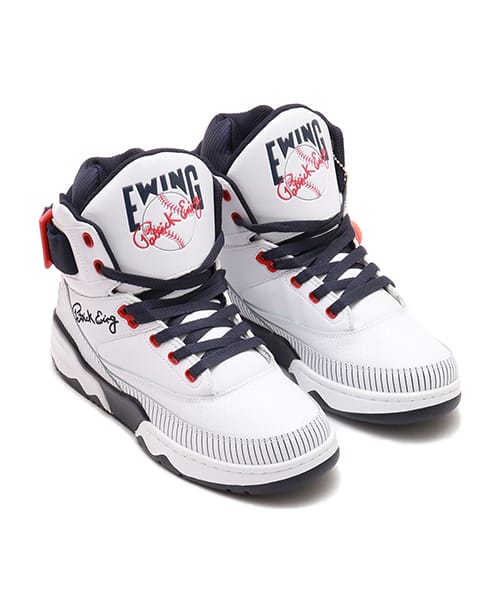 EWING 33 HI White/Black/Silver（ユーイング 33 ハイ-ホワイト