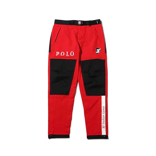POLO RALPH LAUREN APOLLO PNT-FLAT-PANT RED MULTI 18HO-I