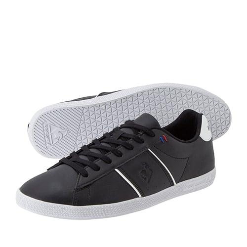 le coq sportif LE CHATEAU ブラック/ホワイト 22FW-I