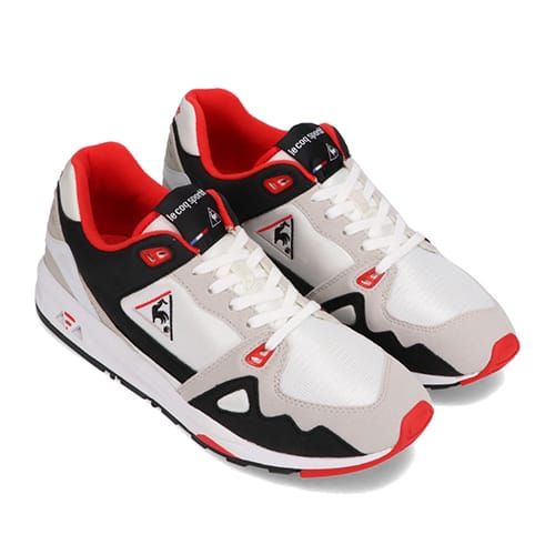 le coq sportif LCS R 1000 ホワイト×ブラック×レッド