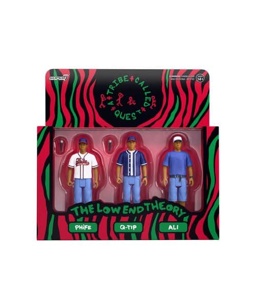 SUPER7 A TRIBE CALLED QUEST ReAction Figures Wave 02 MULTI - マルチ