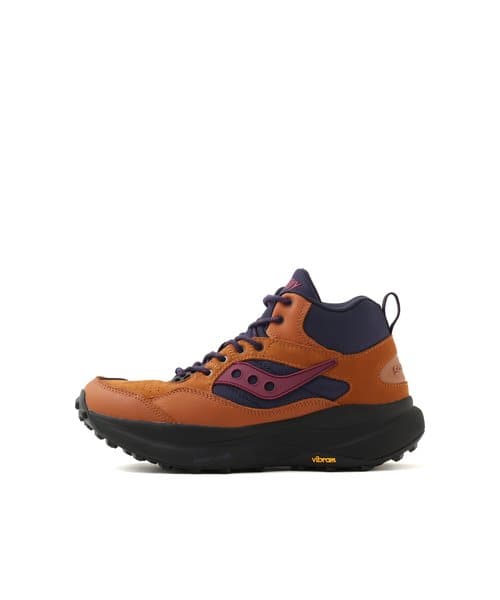Saucony TREKKER LS THRUSH/NAVAL - ブラウン