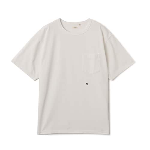 nanamica COOLMAX Jersey Pocket Tee White