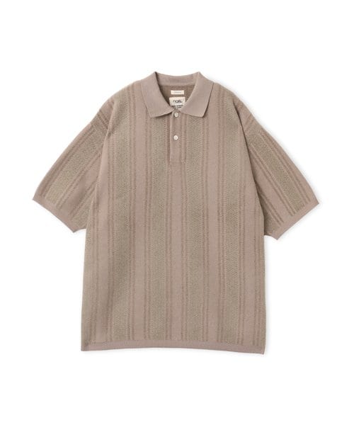 nanamica Knit Polo Sweater Beige - ベージュ