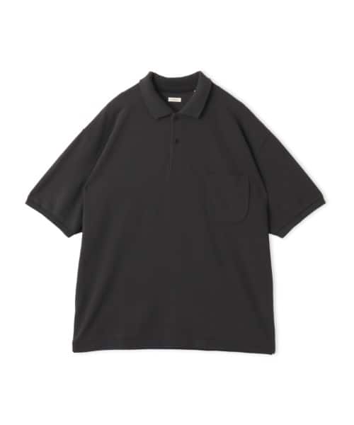nanamica S/S Polo Shirt Charcoal - チャコール