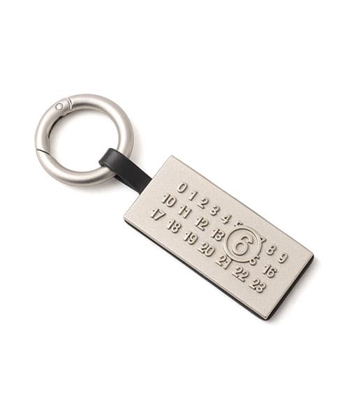 MM6 KEY RING Black - ブラック