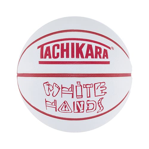 TACHIKARA WHITE HANDS BASKETBALL WHITE/RED 22HO-I