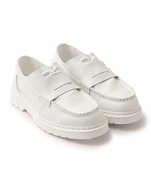 MM6 x DR MARTENS 1461 PENTON - MASH UP Vintage Smooth/White Virginia/White