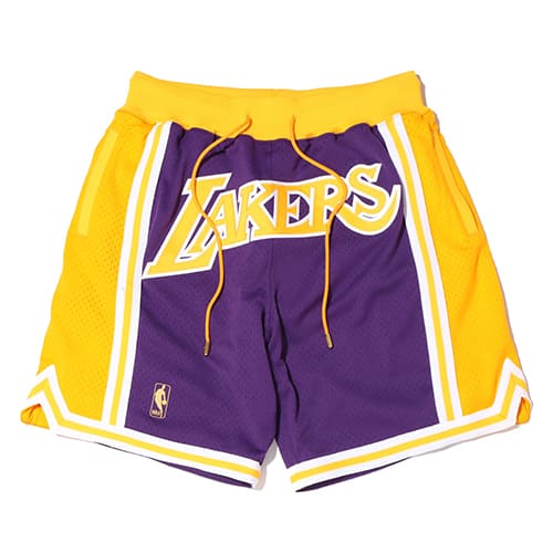 Mitchell & Ness Just Don Shorts Los Angeles Lakers Road 1996 PURPLE 21SS-I