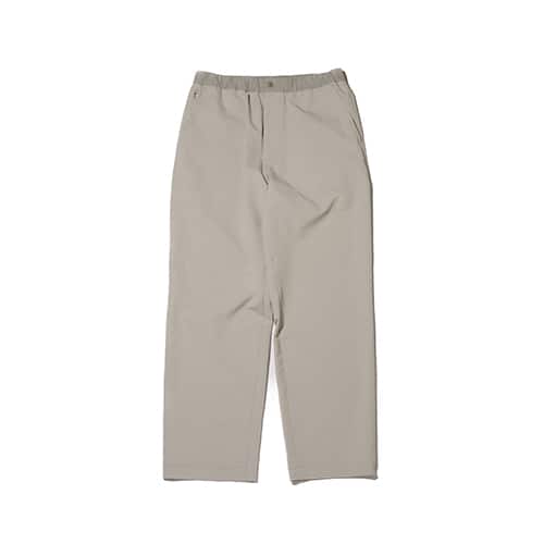 nanamica ALPHADRY Wide Easy Pants Pale Gray 24SP-I