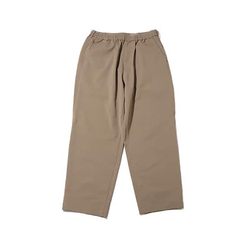 nanamica ALPHADRY Wide Easy Pants Taupe 23SP-I