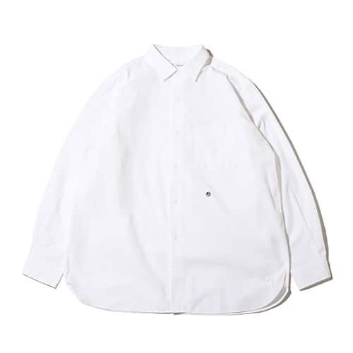 nanamica Regular Collar Wind Shirt Off White 23SP-I