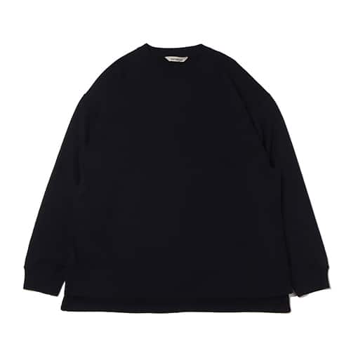 nanamica L/S Pocket Tee Black 23SP-I