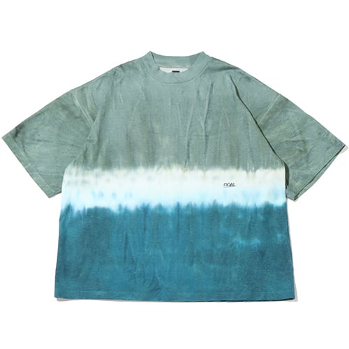 nanamica OOAL Hand Dyed H/S Tee Green 23SP-I