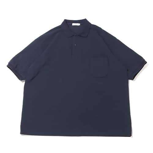nanamica H/S Polo Shirt Navy 23SP-I