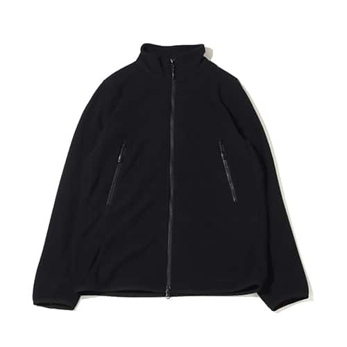 snow peak Grid Fleece Jacket Black 22FA-I