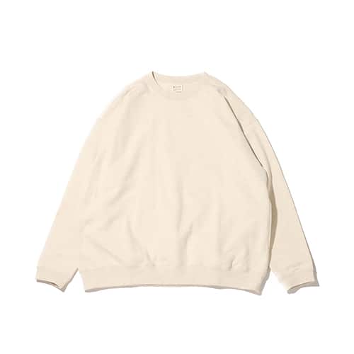 snow peak Recycled Cotton Sweat Crewneck Oatmeal