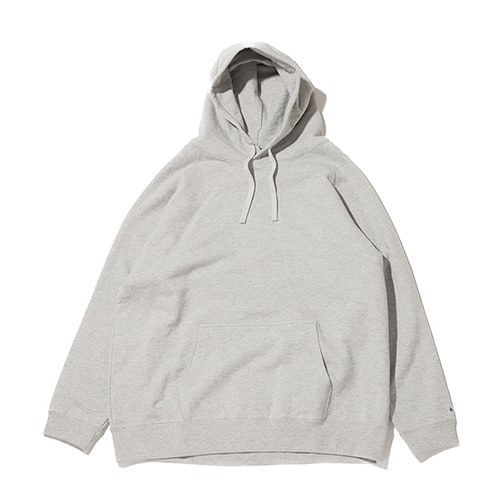 snow peak Recycled Cotton Pullover Hoodie M.Grey