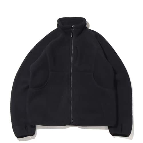 snow peak Thermal Boa Fleece Jacket Black 23FA-I