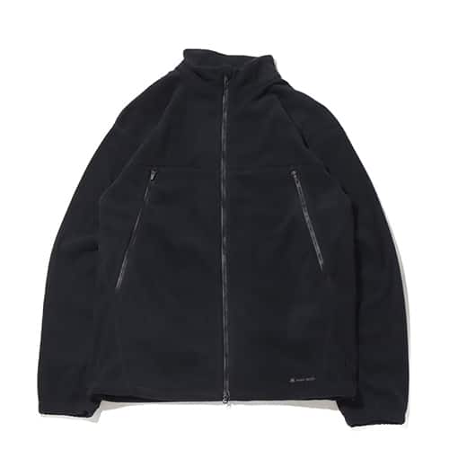 snow peak Micro Fleece Jacket Black 23FA-I