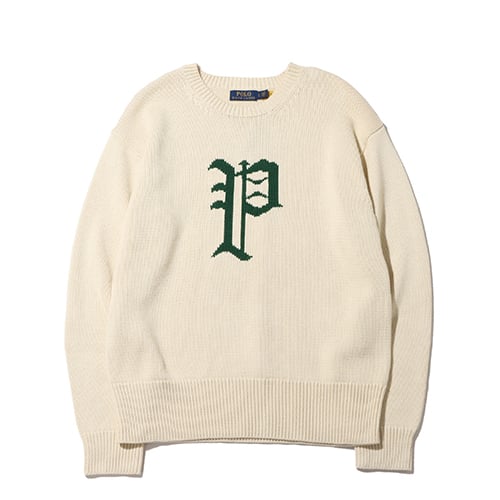 POLO RALPH LAUREN LSCNGOTHICP-LONG SLEEVE-PULLOVER CREAM MULTI 22SS-I