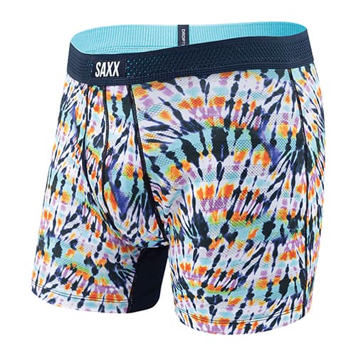 SAXX HOT SHOT BOXER BRIEF FLY MULTI TIDAL WAVE 21SP-I