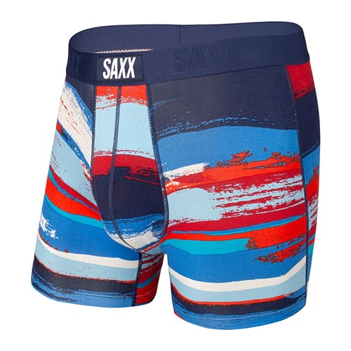 SAXX VIBE BOXER BRIEF BLUE PAINT CAN STRIPE 21SP-I