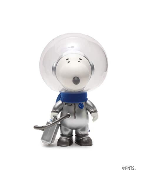SUPER7 PEANUTS SUPERSIZE VINYL - SNOOPY (SILVER SPACESUIT) SILVER - シルバー