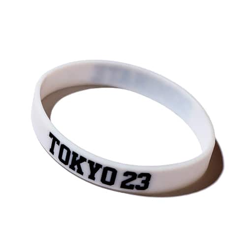 TOKYO 23 SILICON BAND WHITE 21FW-I