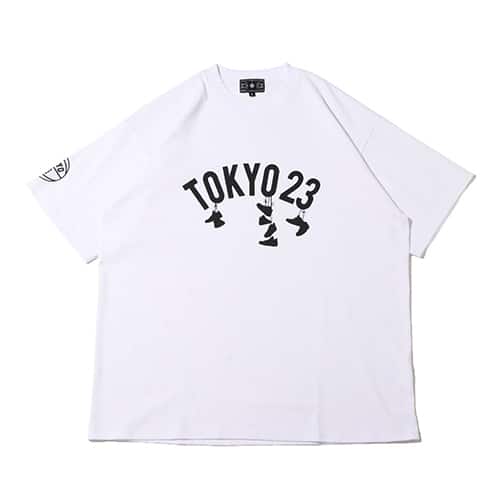 TOKYO 23 SNKRS TEE WHITE 22SS-I