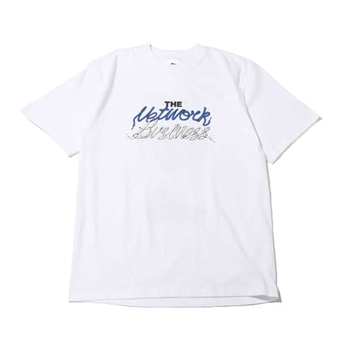 THE NETWORK BUSINESS x SNEX x FAKE BUSTERS TEE WHITE 22SU-I