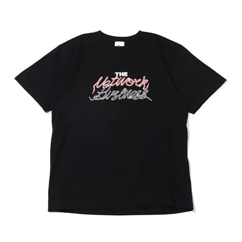 THE NETWORK BUSINESS x SNEX x FAKE BUSTERS TEE BLACK 22SU-I