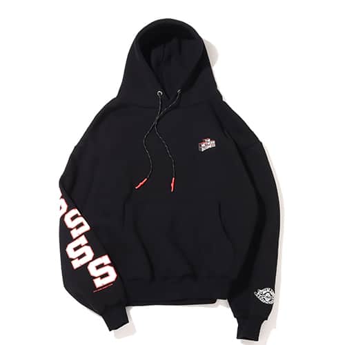 THE NETWORK BUSINESS HEAVY WEIGHT SWEAT HOODIE "CHICAGO" BLACK 22SU-I