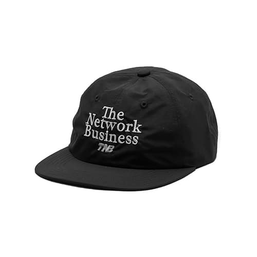 THE NETWORK BUSINESS TNB LOGO NYLON CAP BLACK 22SU-I