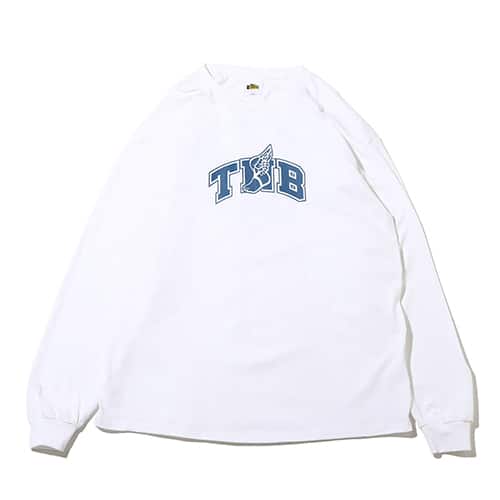 THE NETWORK BUSINESS × BREX WING FOOT L/S TEE WHITE 23SP-S