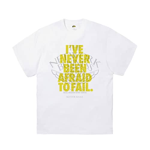 THE NETWORK BUSINESS MESSAGE Tee ホワイト 21FA-I