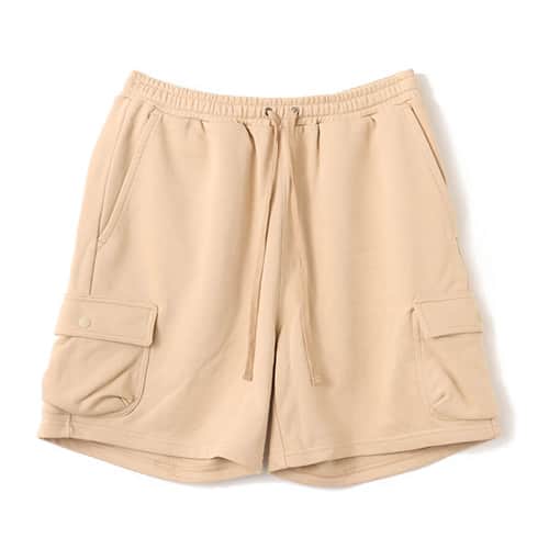 TOKYO 23 Sweat Short Cargo Pants BEIGE  トウキョウ 23 スウエット ショート カーゴ パンツ ベージュ