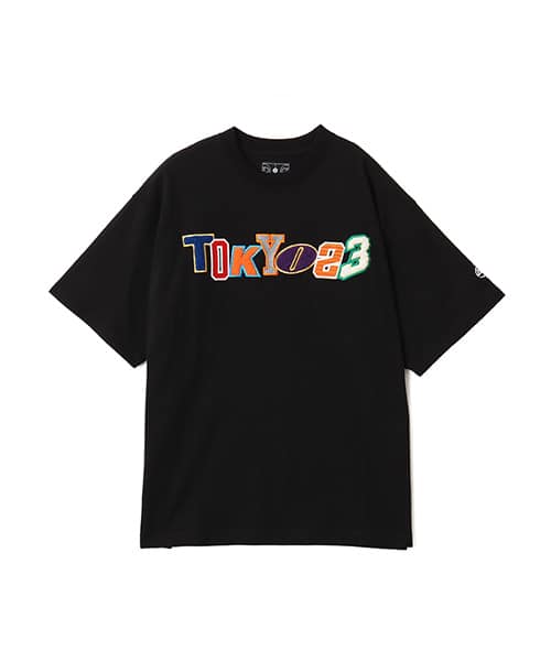 TOKYO 23 EMBROIDERY T-shirt BLACK