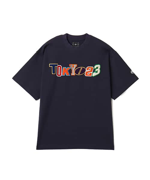 TOKYO 23 EMBROIDERY T-shirt NAVY