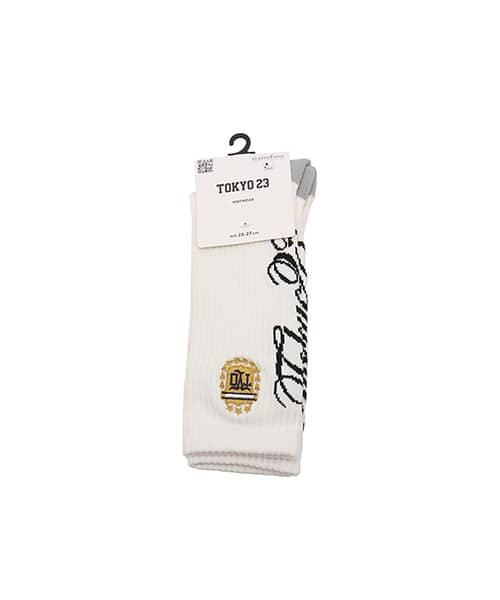 TOKYO 23 GAME SOCKS WHITE