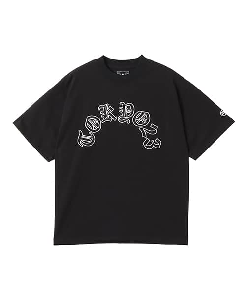 TOKYO 23 Embroidery Simple Logo T-shirt BLACK