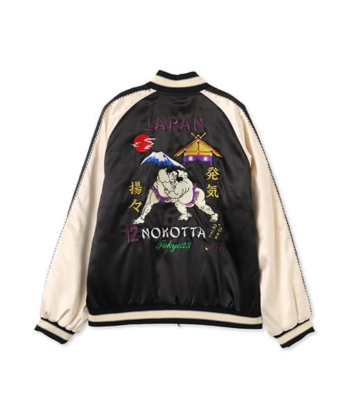 TOKYO 23 ”SUMOU” Motif Embroidery Jacket BLACK - ブラック