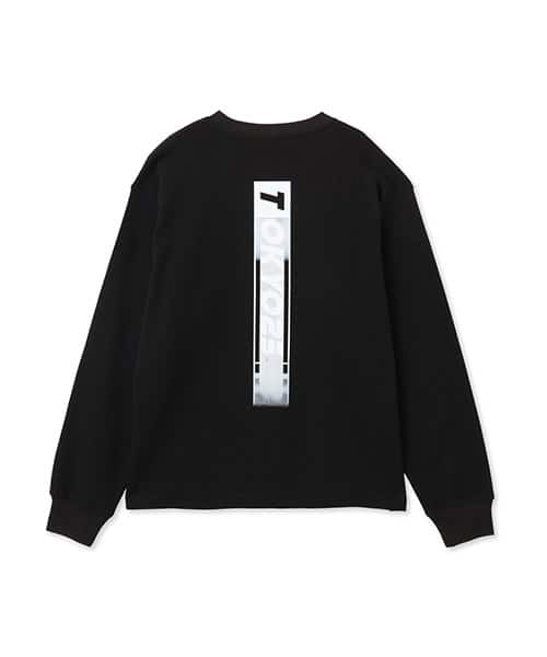 TOKYO 23 Waffle L/S T-shirt BLACK - ブラック