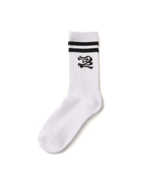 TOKYO 23 Line Logo Socks WHITE - ホワイト