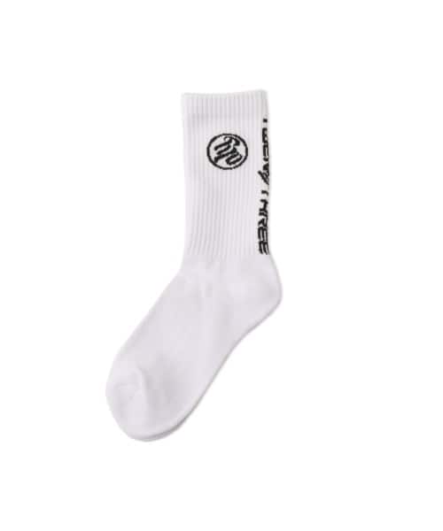 TOKYO 23 Back Logo Socks WHITE - ホワイト