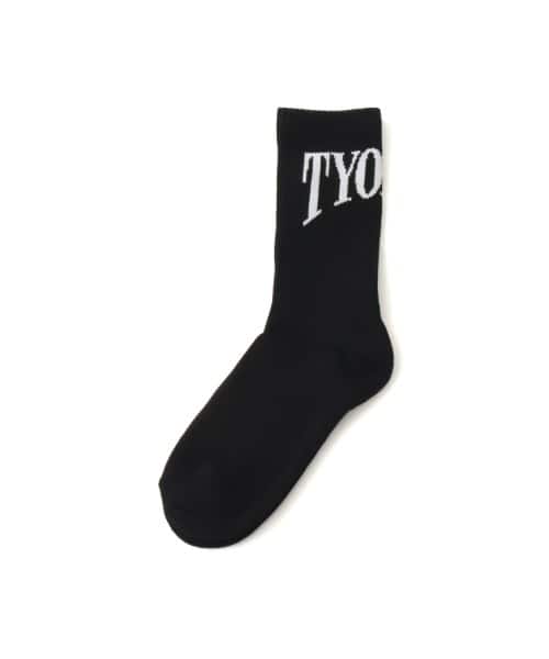 TOKYO 23 Arch Logo Socks BLACK - ブラック