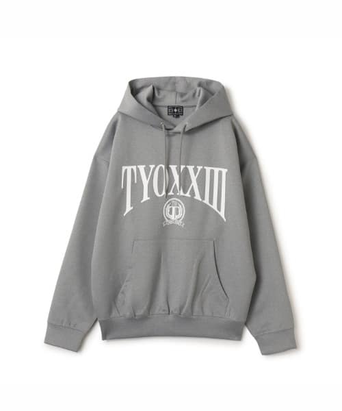 TOKYO23 Cardboard Knit Hoodie GRAY - グレー