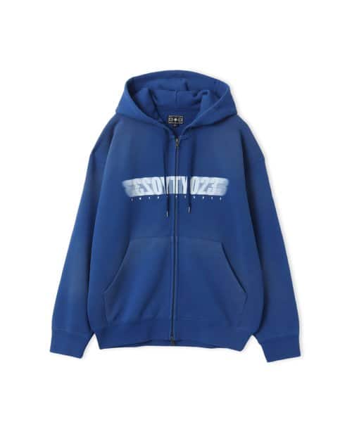 TOKYO 23 Motion Logo Zip Up Hoodie BLUE - ブルー