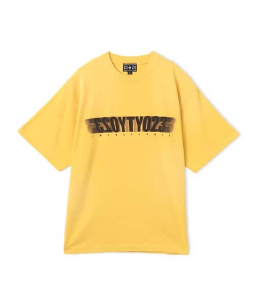 TOKYO 23 Motion Logo T-shirt YELLOW - イエロー